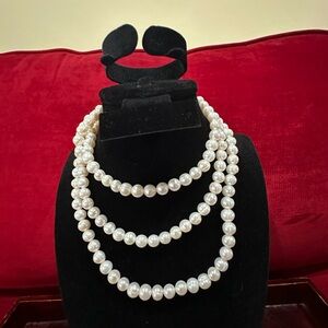 28 inches freshwater pearl strand